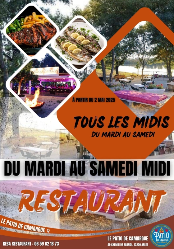 Gipsy Beach - Restaurant Arles - meilleur restaurant ARLES